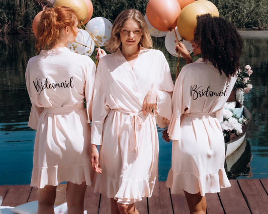 Customized Bridal Robe Custom Cotton Robe Usa