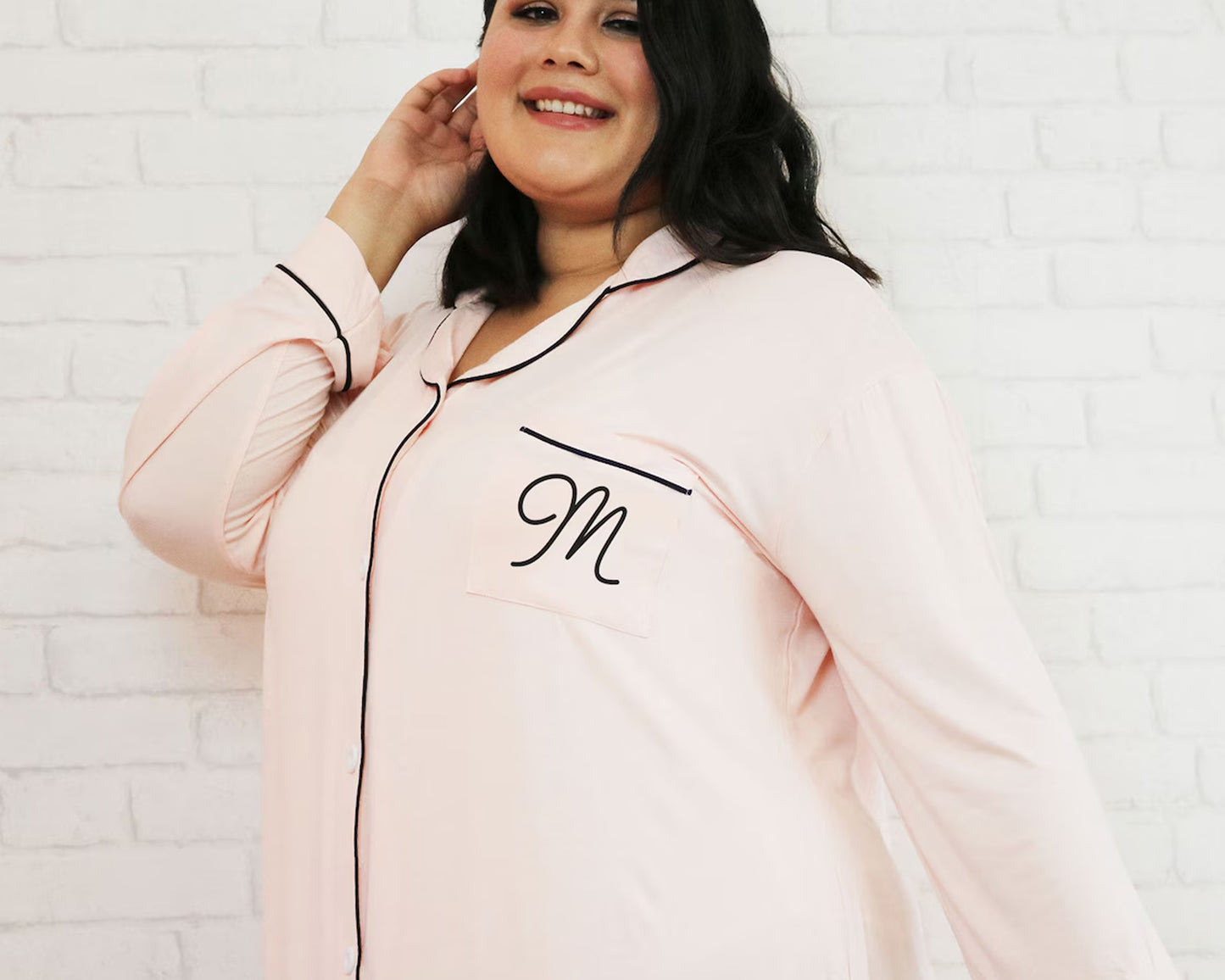 Bridesmaid Shirts Cotton Sleep Shirts Customized Sleep Shirt Your Name Sleep Shirts