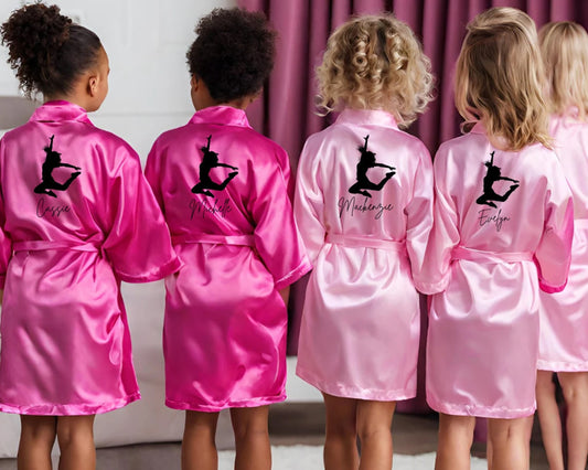 Custom flower girl robe Birthday girl robe Usa