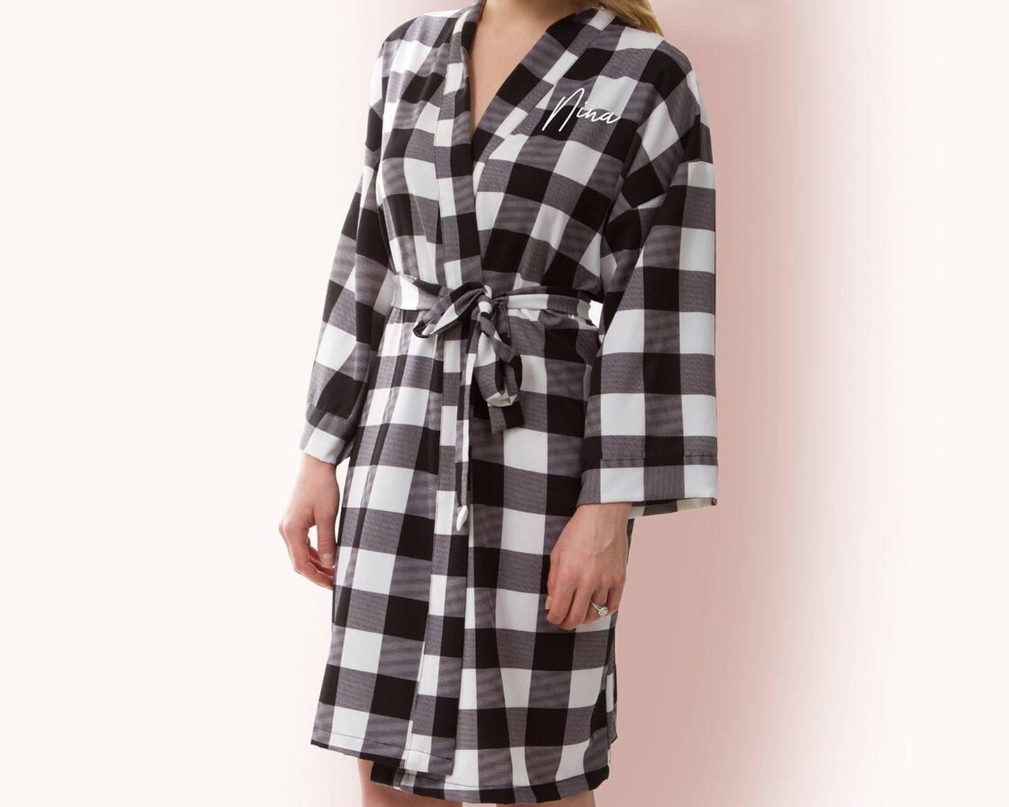 Bridesmaid Flannel Robes Bridesmaid Robes Bridal Personalized Robes Flannels Wedding Flannels