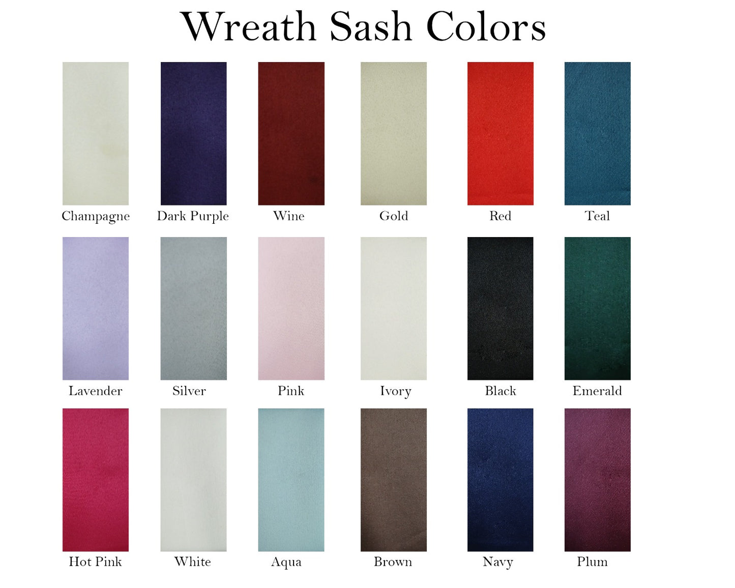 Decorative Emboridery Wreath Sash