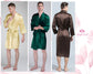 Men Robes Gift for Valentine day, Gift for Him her, Mr and Mrs Robes, Anniversary gift, Satin robes Honeymoon Gift, Customized robes for Couple