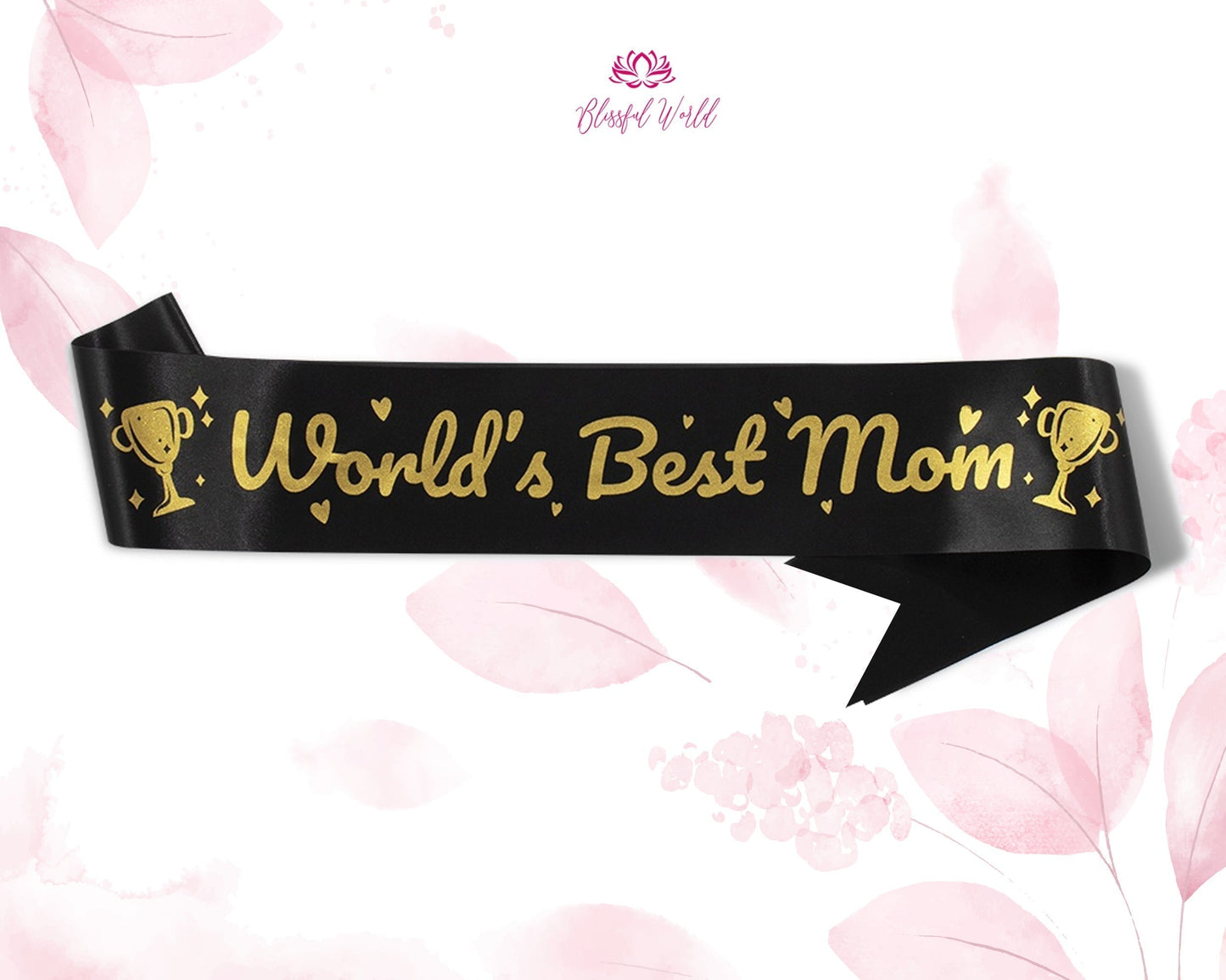 Mama To Be Baby Shower Sash / Star and Moon theme / Space Theme / Twinkle Twinkle / Gift / Mom / Gold and Glitter