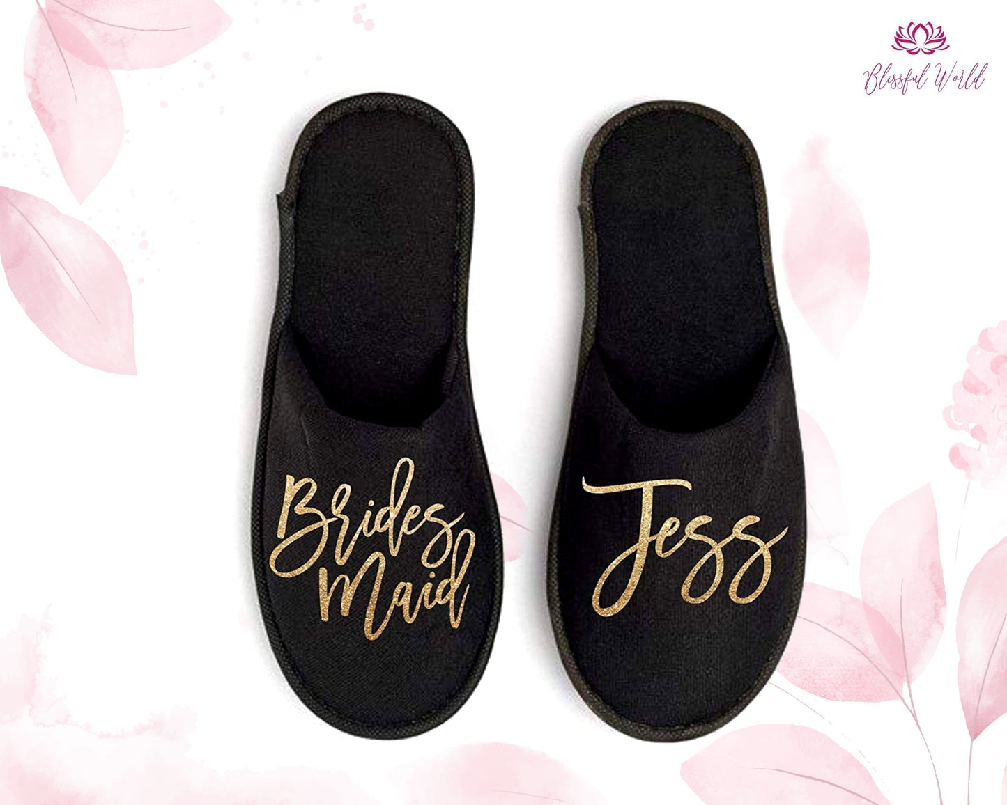 Custom Spa Slippers – Hotel, Hammam Airbnb Wedding Gift Personalized Guest Slippers Disposable & Reusable Options