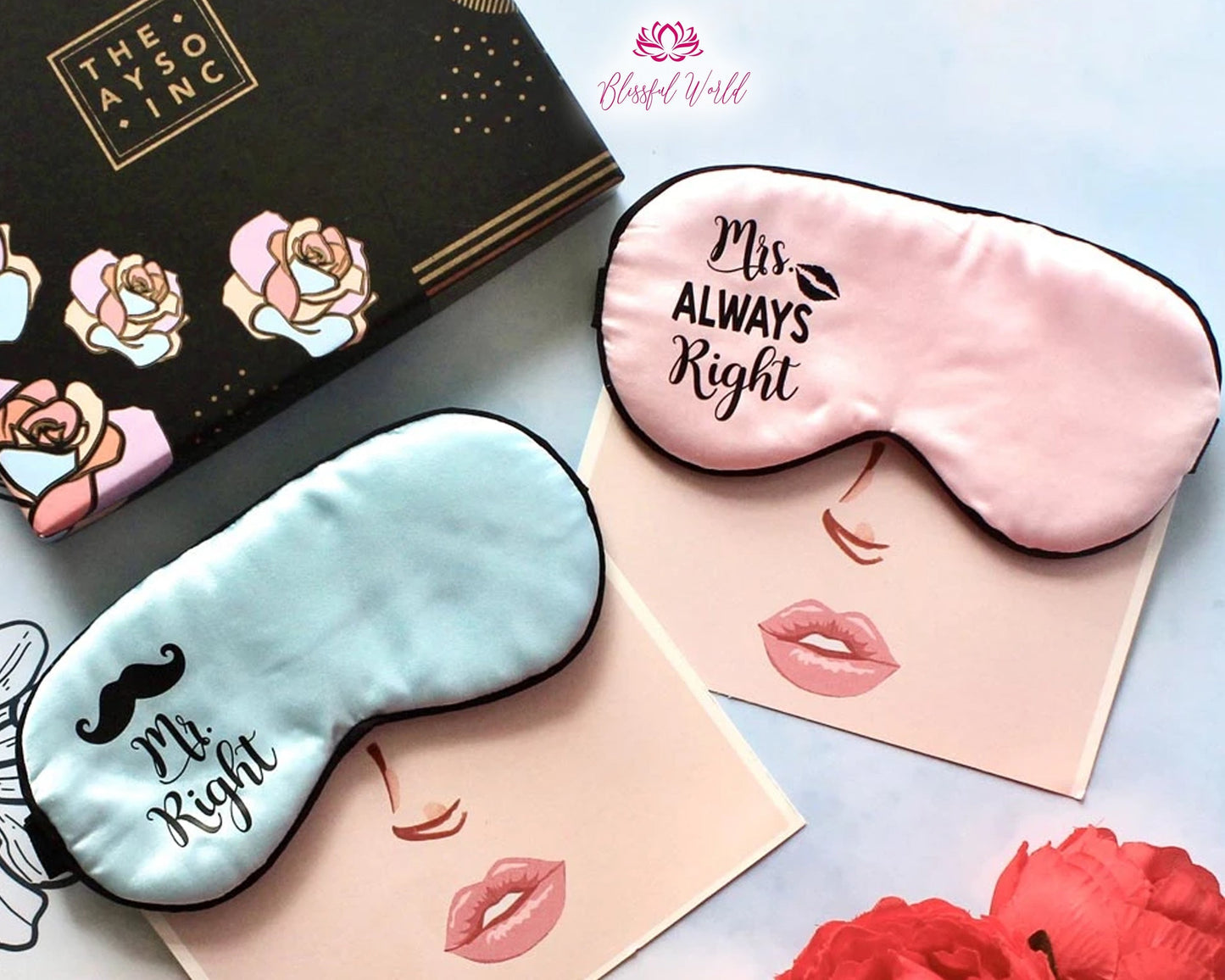 Personalized Eye Mask Bridesmaid Gift Bridal Party Gift Sleep Mask Personalized Wedding Favor Silky Satin Mask Bachelorette Party
