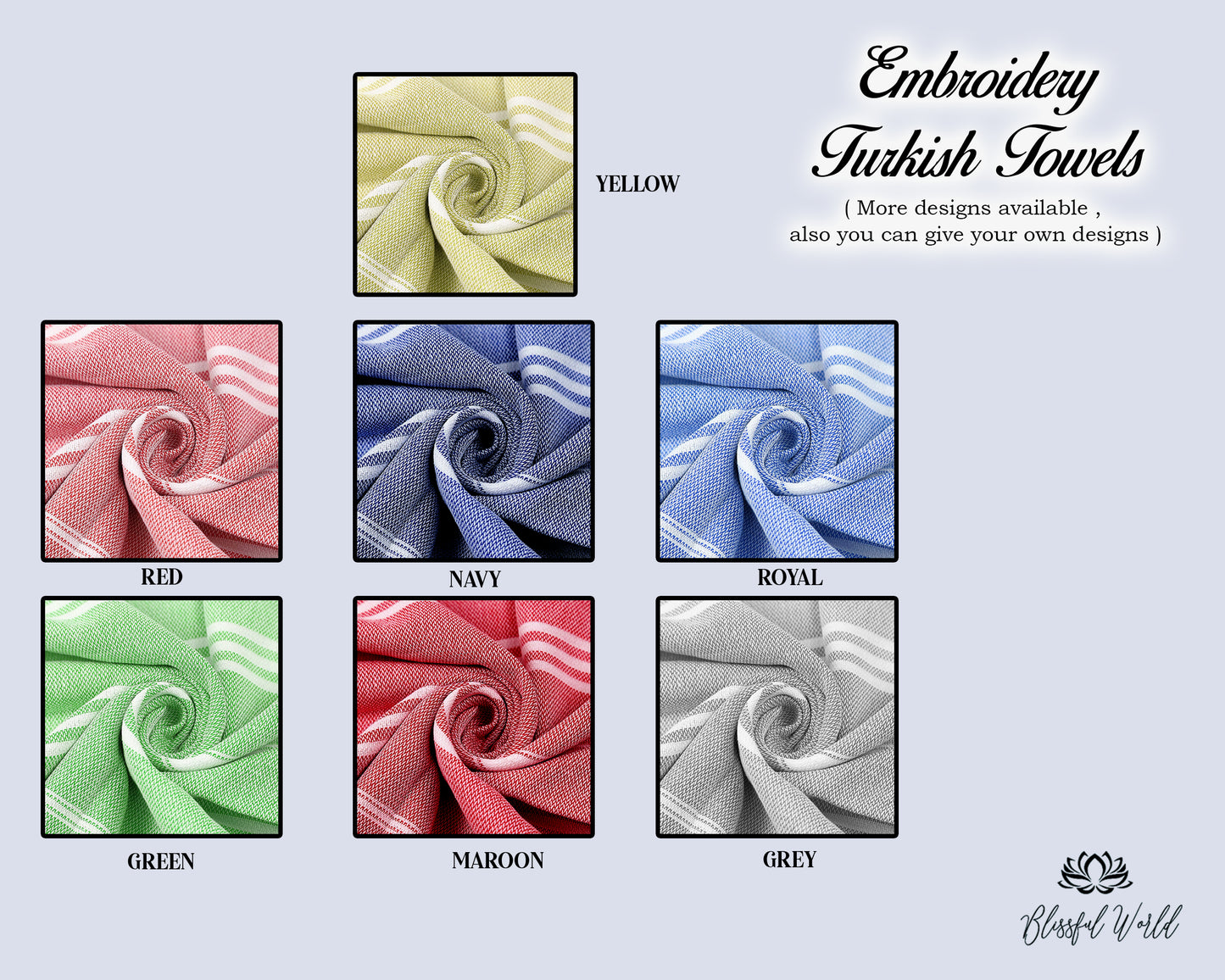 Arrogant Colors for Turkish Towels