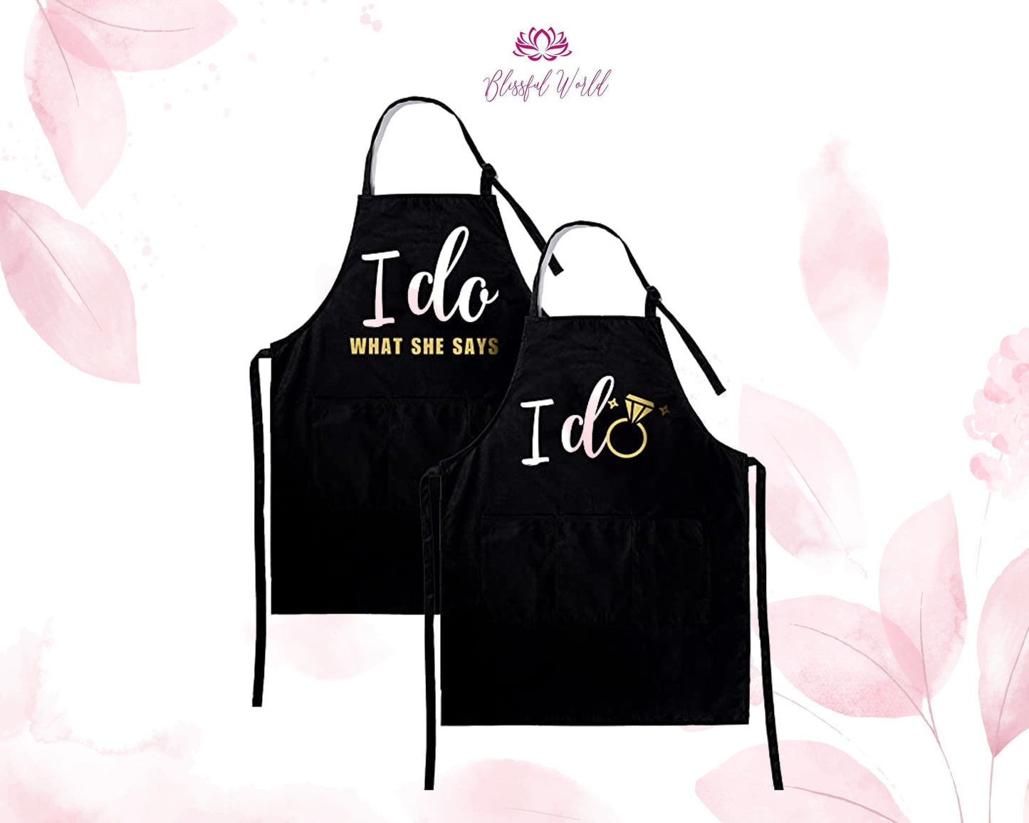 Custom Logo Apron, Personalized Apron with Pockets, Custom Text Apron, Baking Gift, Men and Women Aprons, Custom Name Apron, Gift For Chef