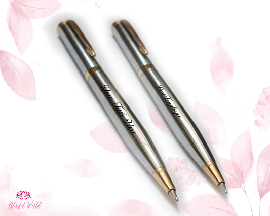 Personalized Wedding Gift Favor Pen with Engraving for Bride Party Present for Wedding Guest Book Writing Keepsake Custom Name Bridal Favor