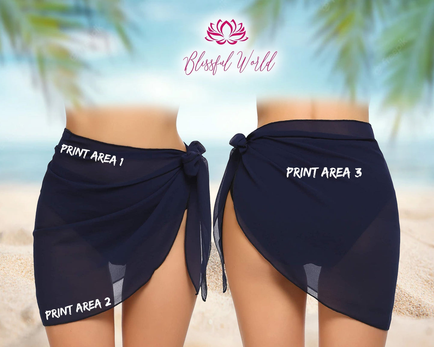 Printed Sarong size