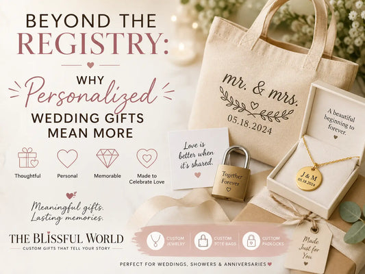 Beyond the Registry: Why Personalized Wedding Gifts Mean More