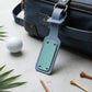 Premium Leather Luggage Tag – Travel Suitcase ID Tag with Secure Strap