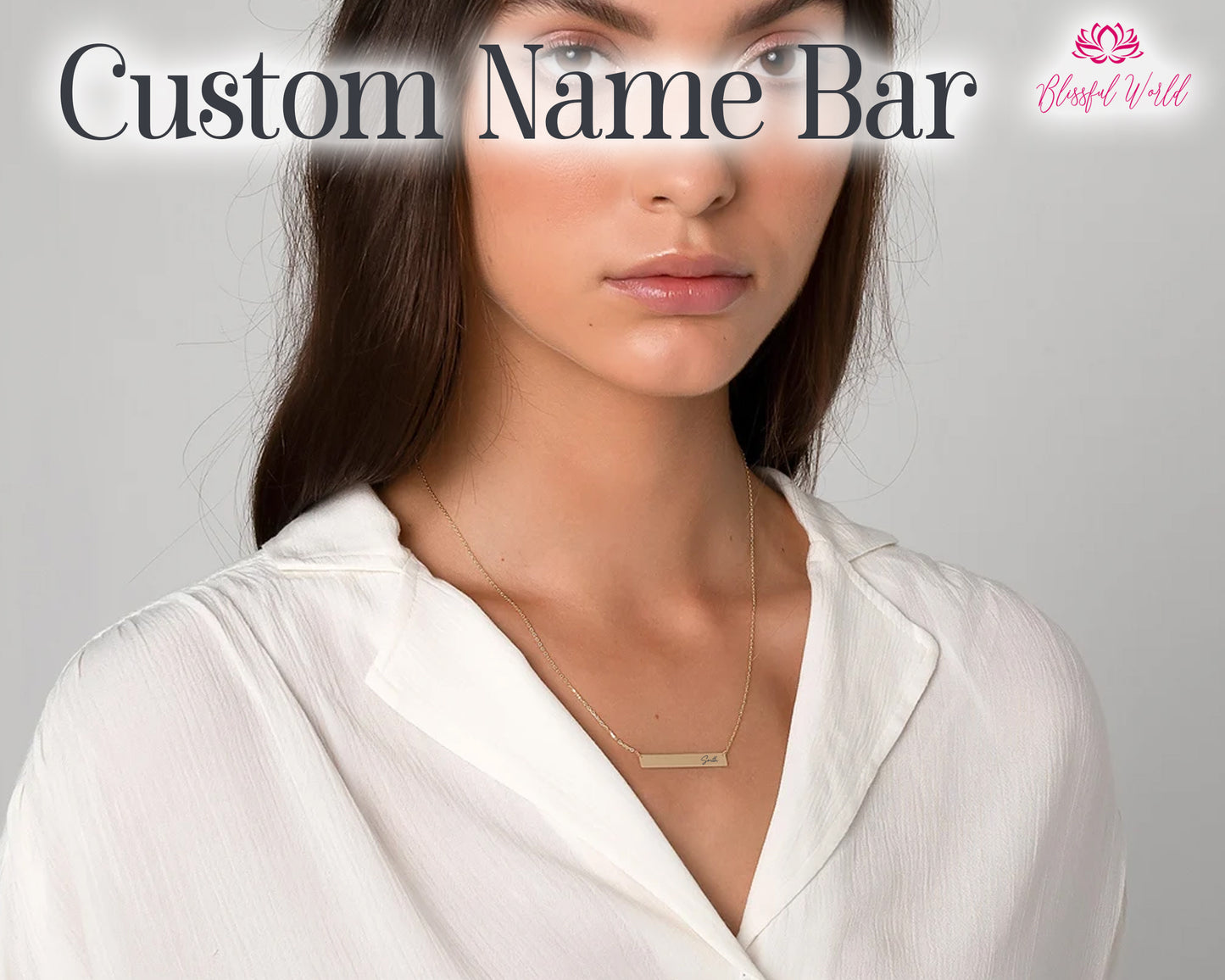 Custom Name Engraved Flat Bar