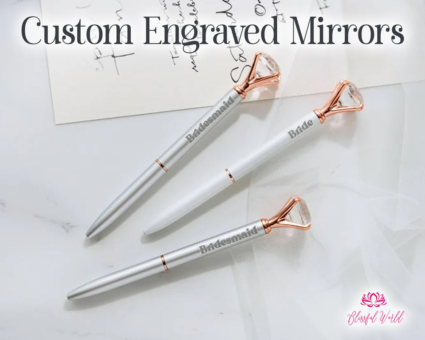 Custom Diamond Pens – Personalized Luxury Writing Instruments