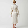 Premium Women’s Waffle Cotton Robe with Piping – Lightweight Spa Robe for Bridesmaid Gifts & Personalized Embroidery