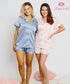 Bridesmaid Silk Short Pajamas Set