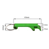 Plain Aluminum Bottle Opener Keychain