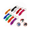 Plain Aluminum Bottle Opener Keychain