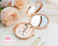 Personalized Engraved Compact Mirror / Bridesmaid Gift / Your Own Words Engraved / Wedding Party Gift for Bridesmaids / Mother