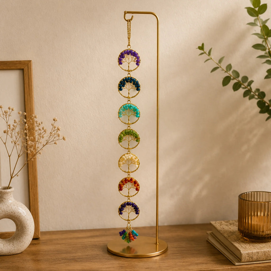 7 Chakra Tree of Life Hanging Ornament