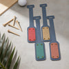 Premium Leather Luggage Tag – Travel Suitcase ID Tag with Secure Strap