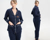 Custom Muslin Embroidered Pajamas  Cotton Sleepwear Set with Name Matching Family Pajamas