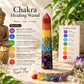 7 Chakra Crystal Healing Wand for Meditation & Energy Balance