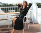 Custom Bridal Cotton Long Robe  Anniversary Robe Custom Mr Mrs  Bathrobe Wedding Robe