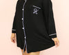 Bridesmaid pajamas shirt Long button down pajamas shirts Bridal party sleep shirt