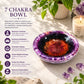 Crystal Energy Bowl with Amethyst Style Chakra Healing Stones functionality