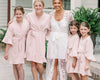 Flower Girl Cotton Ruffle Robe Usa