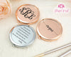 Hand Engraved Pocket Mirror, Compact Mirror, Bridesmaid Gift, Bridal Gift, Personalized Gift