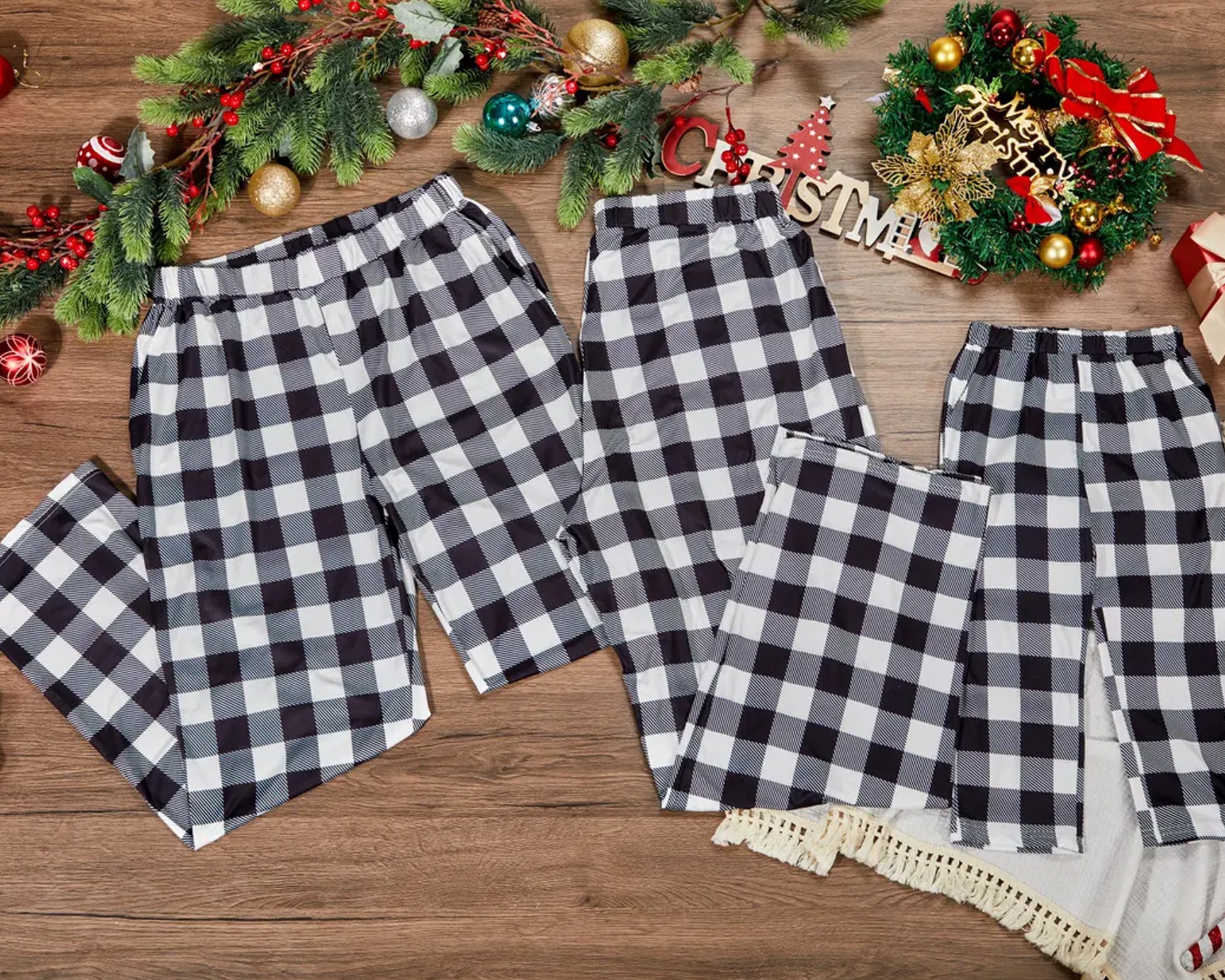 Plaid Pajamas Christmas Bridesmaid Bridesmaid Flannels Bridesmaid Pajamas Flannel Matching Pajamas