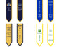 Custom Graduation Stole Custom Personalized Stole Graduation Stole Custom Stole