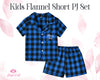 CUSTOM women Flannel short Custom women Flannel pajama shorts Bachelorette Party Shorts custom Flannel women sleeping short 