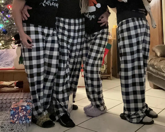 Bridesmaid Pajamas Flannel Matching Pajamas Bridesmaid Gift Bridal Party Gifts