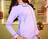Shirt Short Set Long Pant Bride Pajama Loungewear set Bridesmaid Pjs Bride Pajama