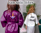 Custom Spa Birthday Party Robes Kids Floral Robes Sleepover Party Robes  Flower Girl Robe 