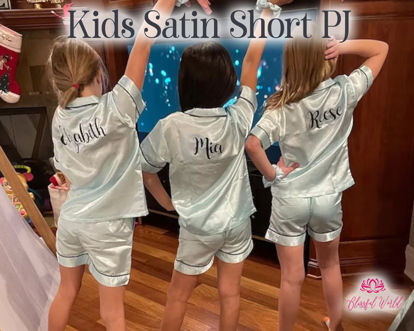 Personalized-Satin-Short-Pj-Usa