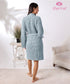 personalized spa Robes wedding party Robes bridesmaid robe bride robe Waffle Robe