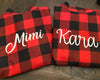 Bridesmaid Flannel Robe Personalized Robes Bridal Robe Wedding Robe Getting Ready Robes 