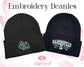  Custom Logo/Text Hats Custom Beanie Warm Hats Winter Beanies Classic Beanies Personalized Embroidered Beanie 