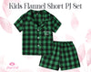  custom Flannel women sleeping short Pajama party Shorts Custom Flannel PJ