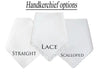 Personalized Mother of the Bride Hanky – Printed with Loving Message