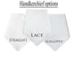 Personalized Mother of the Bride Hanky – Printed with Loving Message
