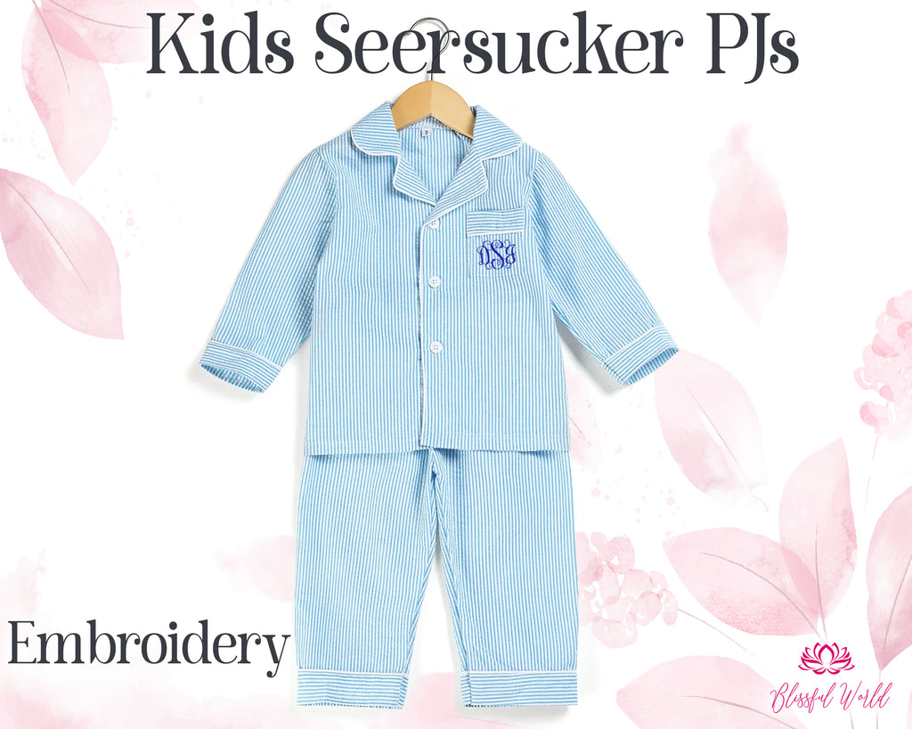 Seersucker-Pajama-Usa
