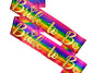 A colorful LGBT-themed sash with gold cursive text reading "Bride to Be," featuring a small diamond icon.