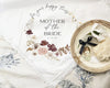 Mother of the Bride Gift Wedding Gift for Mom Personalized Wedding Handkerchief for Mom on Wedding Day Gift for Mother of the Bride