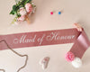 Bridal gift sash Bridesmaid sash Usa