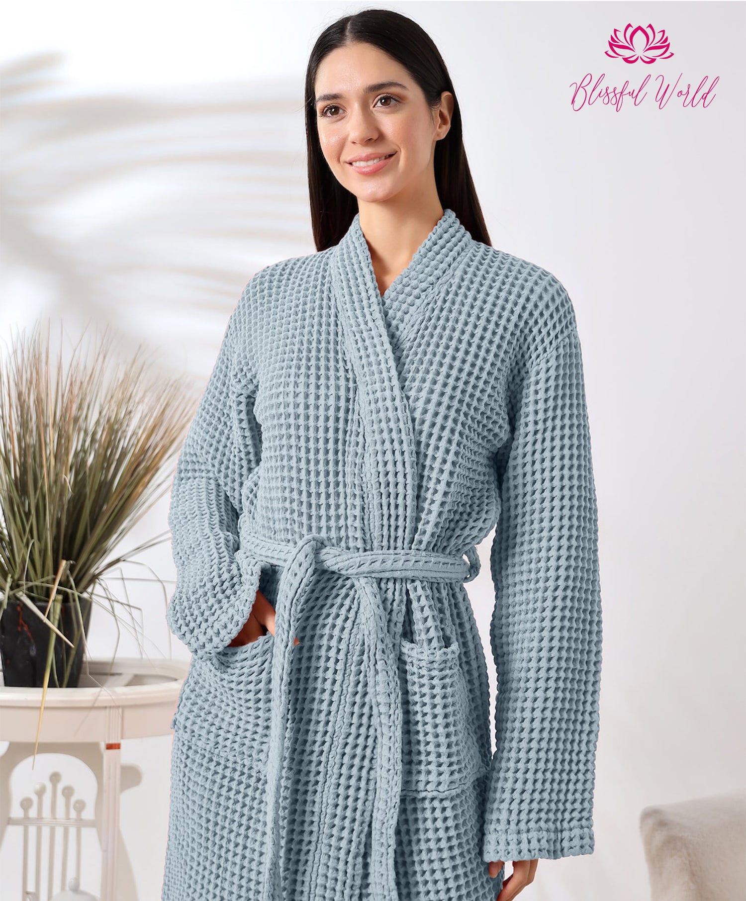 Waffle Bathrobe