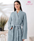Embroidered Bridal Robes Custom Gift Waffle Long Robe Embroidered Robe 